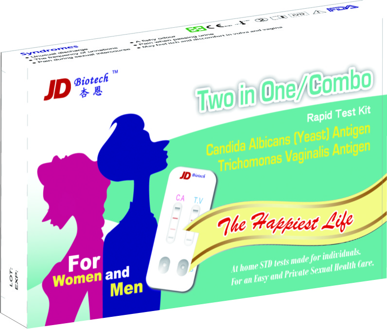 STI series: Combo Test Candida Albs + Trichomonas V. Rapid Test